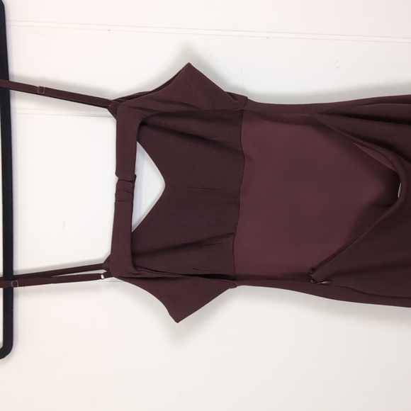 Aritzia Wilfred Brown Dress Maxi Small - Picture 9 of 13